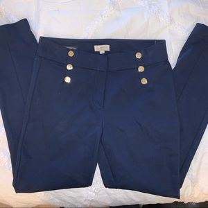 Navy Work Pant -LOFT